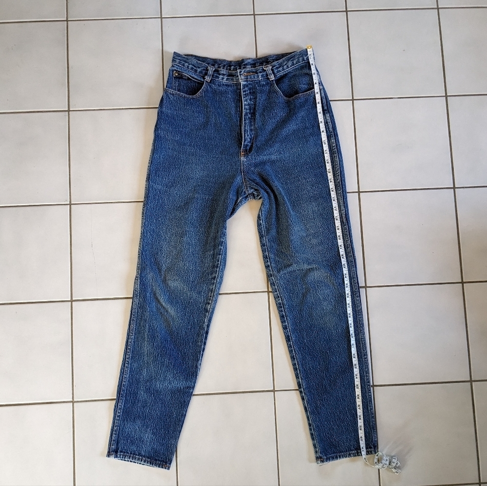 GITANO | Vintage| Regular Fit | Tapered Mom Jeans | Waist 29" | Blue - Picture 4 of 6